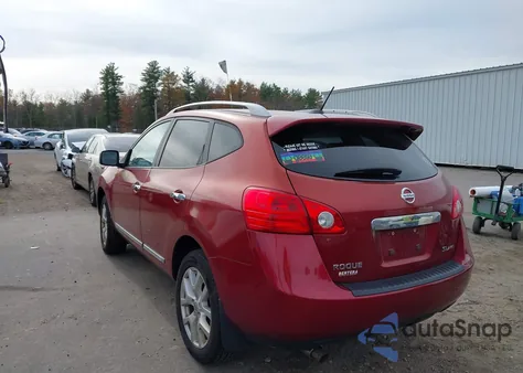 2011 Nissan Rogue Sv из США, поврежденный, VIN JN8AS5MV2BW307420